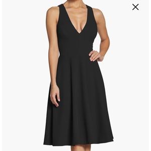 NWOT Dress the Population Catalina Fit & Flare Dress Black Size XL #904